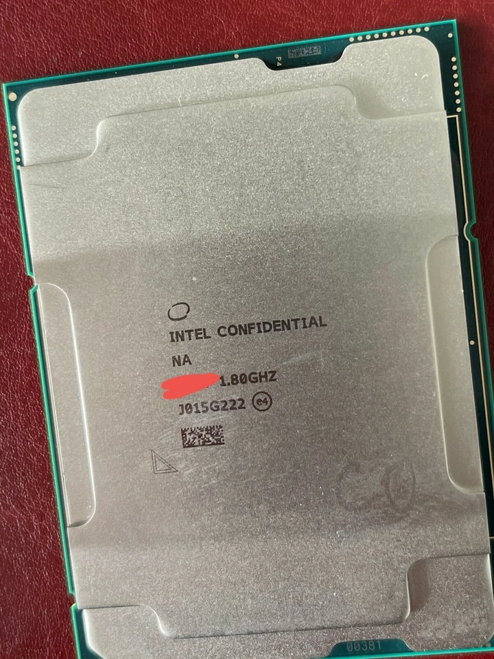 INTEL Platinum 8352Y ES QV2F processor 32c 1.8G server processor CPU lga4189 - Image 3 of 4