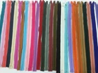 18 INCH Size 3 Nylon Closed End Autolock Zips 25 COLOURS Crafts Clothing