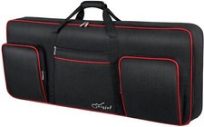 61-key Electric Keyboard Case Gig Bag Waterproof High Quality Padded Black