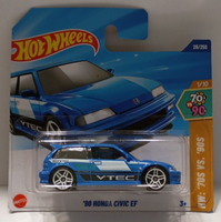 Hot Wheels 2025 `90 Honda Civic Ef 28/250 Hw: `70S Vs. `90S HYW81