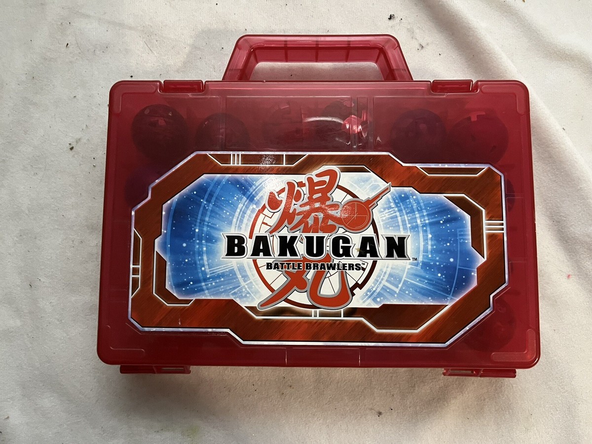 Bakugan Lot 13 Battle Brawlers In Case & 30 Cards | eBay