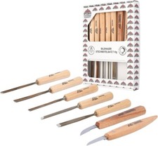 Stubai 510201 Assortimento sgorbie e coltelli 7 pz