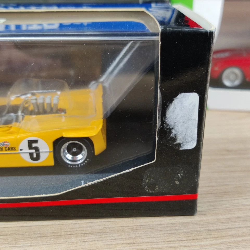 AUTO MINICHAMPS MCLAREN M8A CAN AM SERIE 1968 #5 D.HULME 1:43 1 DI 5.555 PZ - Immagine 3 di 4