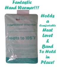 GREAT All-Age Hand/Foot Warmer Instant Disposable 3.34"x4" 105 w/Adhesive Strap