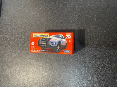 Matchbox 2016 FORD INTERCEPTOR UTILITY 26/100 Power Grabs by RACEFACE-MODELCARS