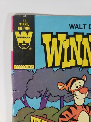 WINNIE THE POOH WHITMAN #23 (PRE-PACK) RARE !!!! VF+/NM Walt