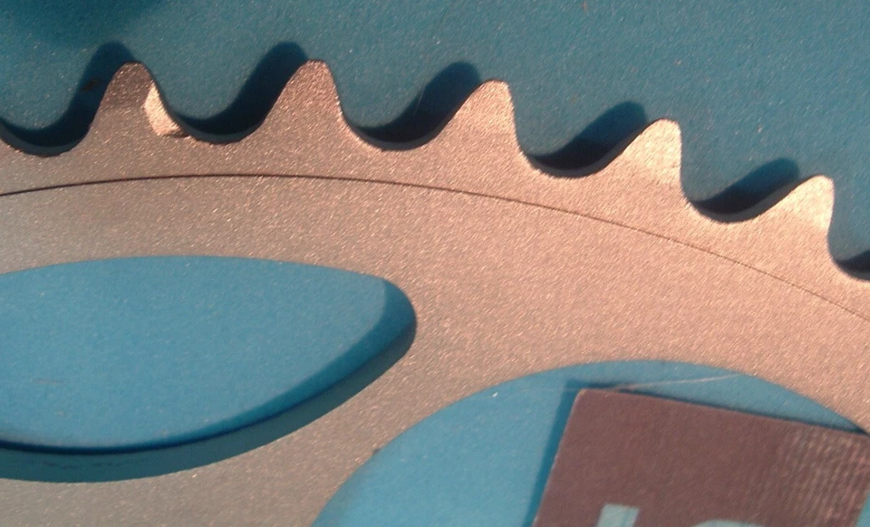 Plato exterior Shimano Ultegra FC-6503 A-52T x 130BCD-NUEVO/NOS 3x8/9-velocidades-SG-Como nuevo Foto 3 de 4