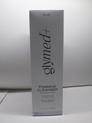 GLYMED PLUS FOAMING  cleanser with amino acids  6.oz /177ml  NEW