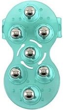 Nicole Miller Total Body Massager 7 Stainless Steel Massage Balls Easy Grip New