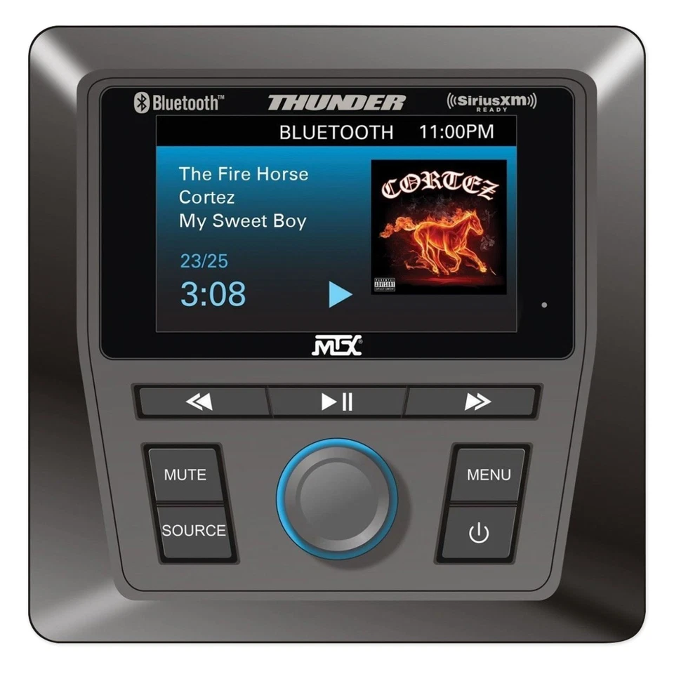 Tower Speakers+Bluetooth Receiver+Dash Kit for 2014-18 Polaris RZR XP1000/900 - Image 3 of 4