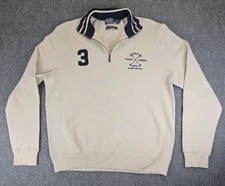 Vintage Polo Ralph Lauren RLPC 1/4 Zip Pullover Sweater Mens XL PERFECT 1384