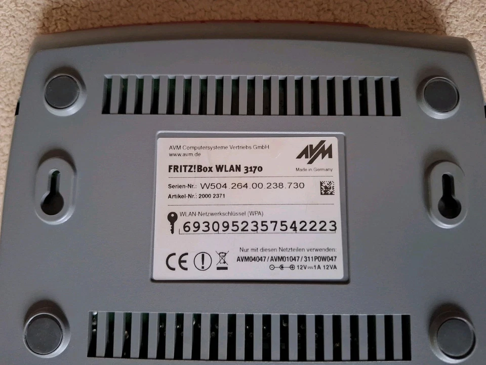 Fritzbox WLAN 3170 Achtung ⚠️ Beschreibung Lesen ⚠️  - Bild 4 von 4
