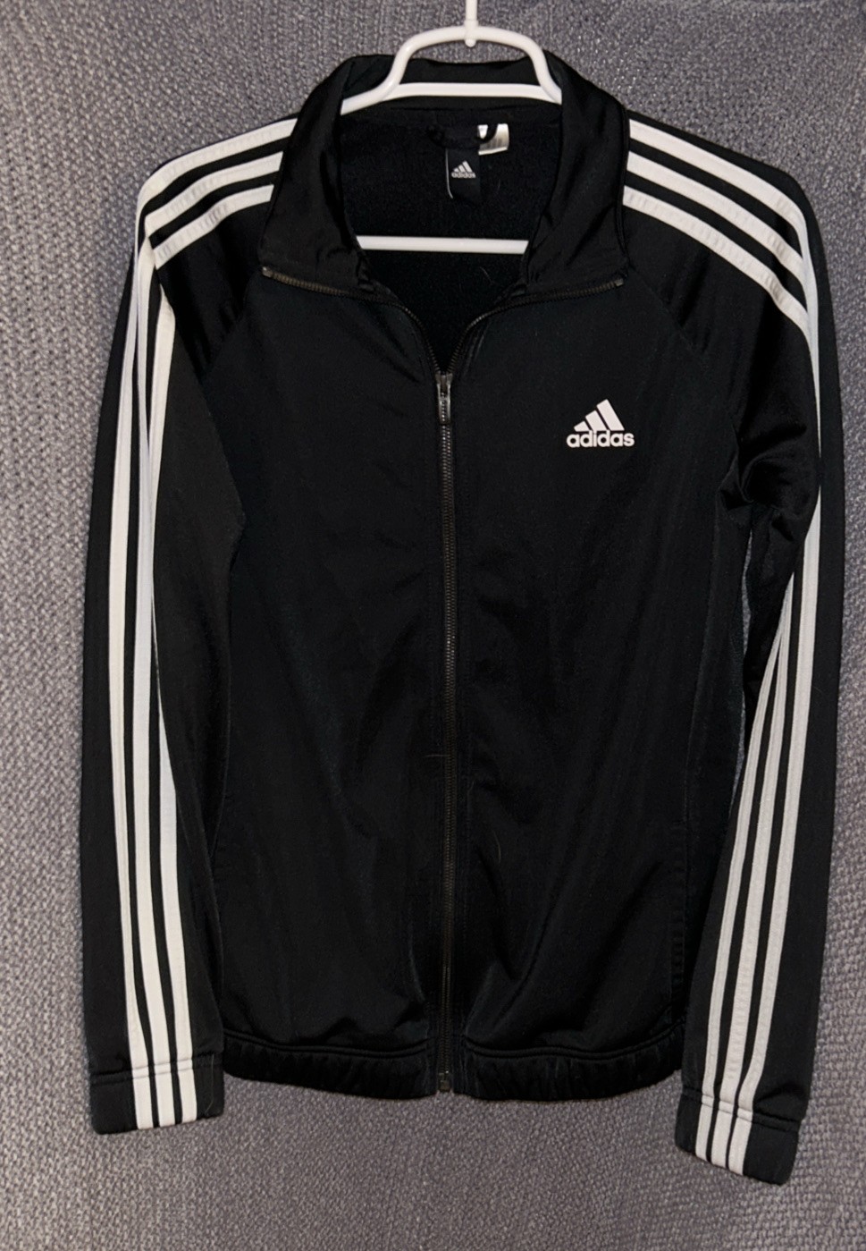 Adidas Black Track Jacket, See Description