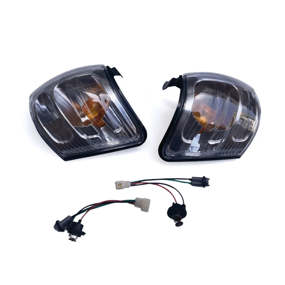 Pair Front Corner Indicator Park Turn Signal Lights For Toyota Hilux 2001-2005 Foto 2 de 4