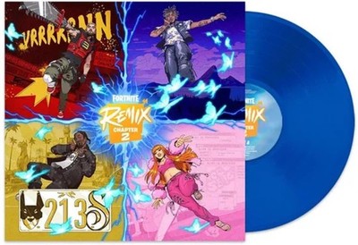 VARIOUS ARTISTS - Fortnite Remix Chapter 2 Blue Vinyl Indies - Vin - F600z