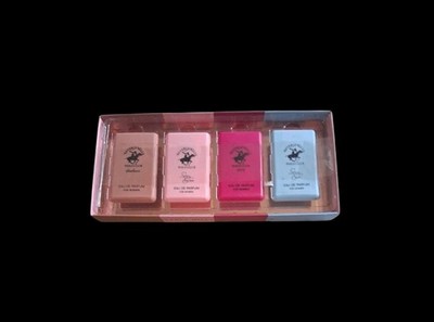 Beverly Hills Polo Club Eau De Parfum Set of 4 Womens Perfume Body Spray
