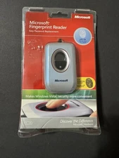 Microsoft Fingerprint Reader USB Port PC Computer Security Model 1033