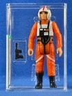 VINTAGE STAR WARS AFA 80+ LUKE SKYWALKER X WING PILOT HK