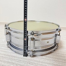 RMV 14" Steel Snare Drum New REMO Heads New Snappy Chrome Plated Shell Rare