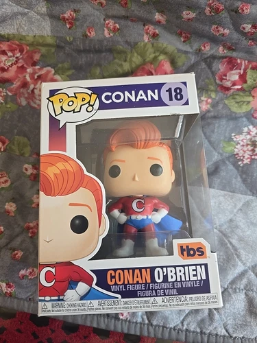 Funko Pop! Vinyl: Conan O'Brien (Superhero)  #18