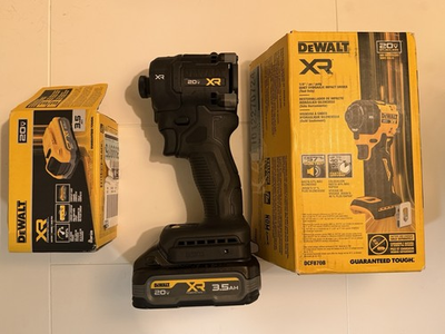 #ad #ad DEWALT DCF870B 20V Max XR BLACKED OUT W New 3.5ah Powerstack BLACKED OUT $335.00