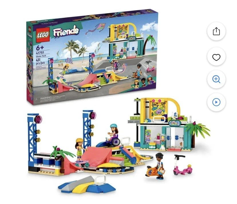 LEGO Friends: Skate Park (41751) Foto 3 de 4