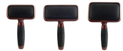 Kenchii 3 Piece Slicker Brush Kit for Professional Pet/Dog Groomers Undercoat