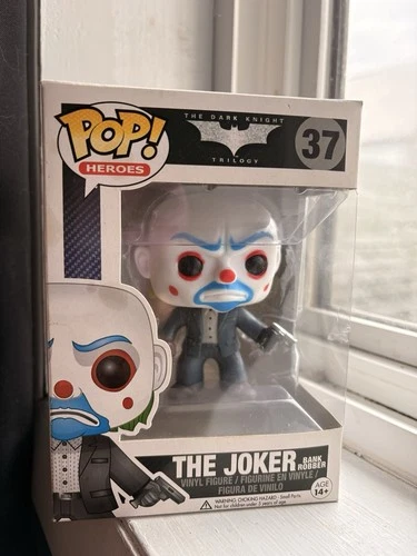 Funko Pop! Heroes The Joker Bank Robber #37 Vinyl Figure The Dark Knight Trilogy