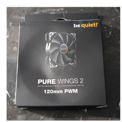 be quiet! Pure Wings 2 120mm PWM Case Fan Rifle Bearing 51.4CFM 1500RPM 4-Pin
