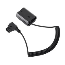 D-Tap to NP-FZ100 Dummy Battery Power Cable for V-mount for Sony A6600 A7 ZV-E1
