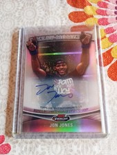 2012 Topps Finest UFC - Finest Moments Jon Jones #FM-JJ Refractor Autographs...