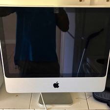 Apple iMac Series iMac All-in-One Desktop Computer, Silver