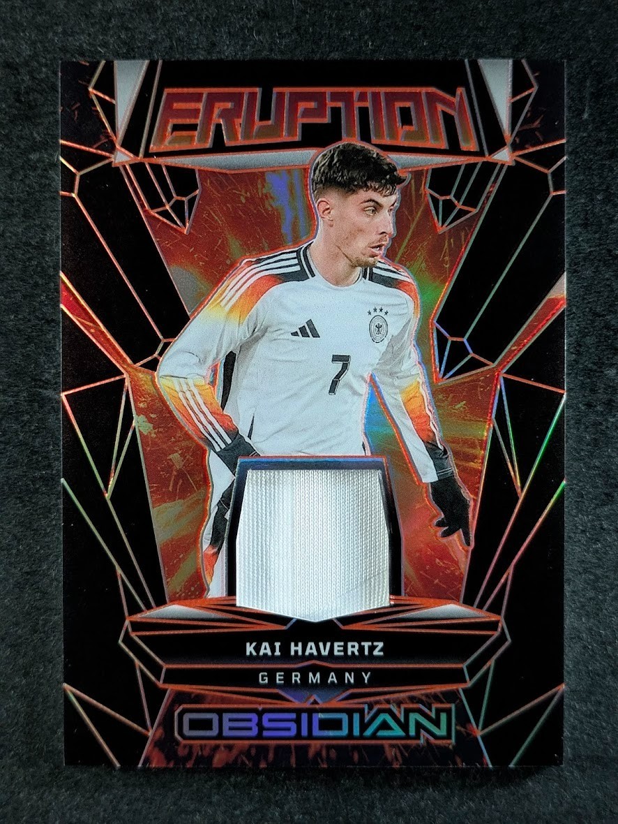 2024-25 Panini Obsidian KAI HAVERTZ 4/99 Patch Orange Eruption SP #ER-KH
