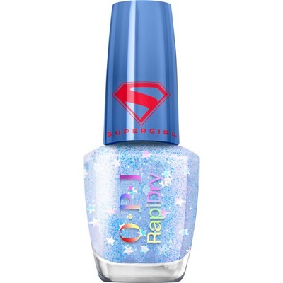 Nail Polish OPI RapiDry Cosmic Chic Semi Sheer Purple Glitter Chip
