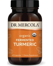 Organic Fermented Turmeric, 90 Servings (180 Capsules), Dietary Supplement, Supp