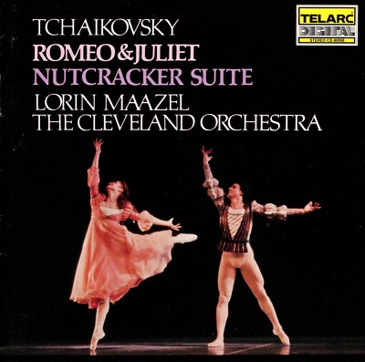 CD Lorin Maazel - Tchaikovsky Romeo & Juliet Nutcracker Suite - Telarc USA