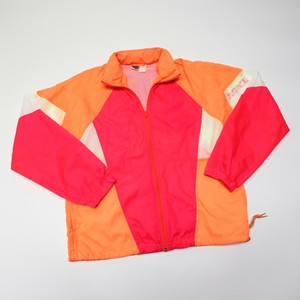 neon orange nike windbreaker