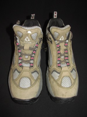 Vasque 7461 Tan Leather Hiking Trail Running Shoes Women's 9M VQ