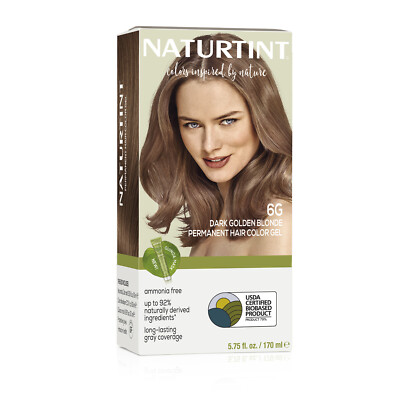 Naturtint Permanent Hair Color - 6G Dark Golden Blonde 5.07 Fl Oz (Pack of 1)
