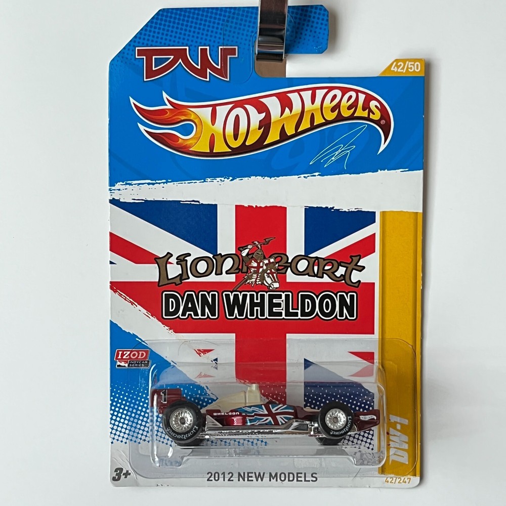 Hot Wheels DW-1 Lionheart Dan Wheldon 2012 New Models