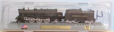 Del Prado, Spur N, US Dampflok der Pennsylvania RR Standmodell ohne Funktion - Bild 1 von 3