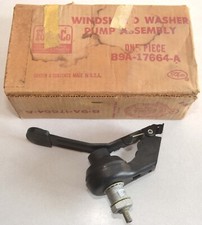 NOS 1959 Ford Fairlane Galaxie Windshield Washer Manual Pump Control Pedal Edsel