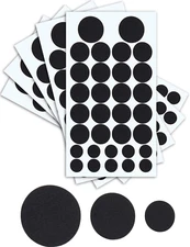 160 Pieces Self Adhesive Felt Circles Dots Pads Dalmation Felt Spots Sticker for
