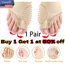 Toe Separator Hallux Valgus Bunion Corrector Orthotics Feet Pain Relief Sleeve