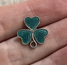 Vintage Ireland 3 leaves clover lucky charm Rare 3ermain 