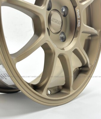 RAYS ※m出品 BRAND NEW RAYS REPLICA MKT6 ZE40 16X7 4/100+38 BRONZE SET OF