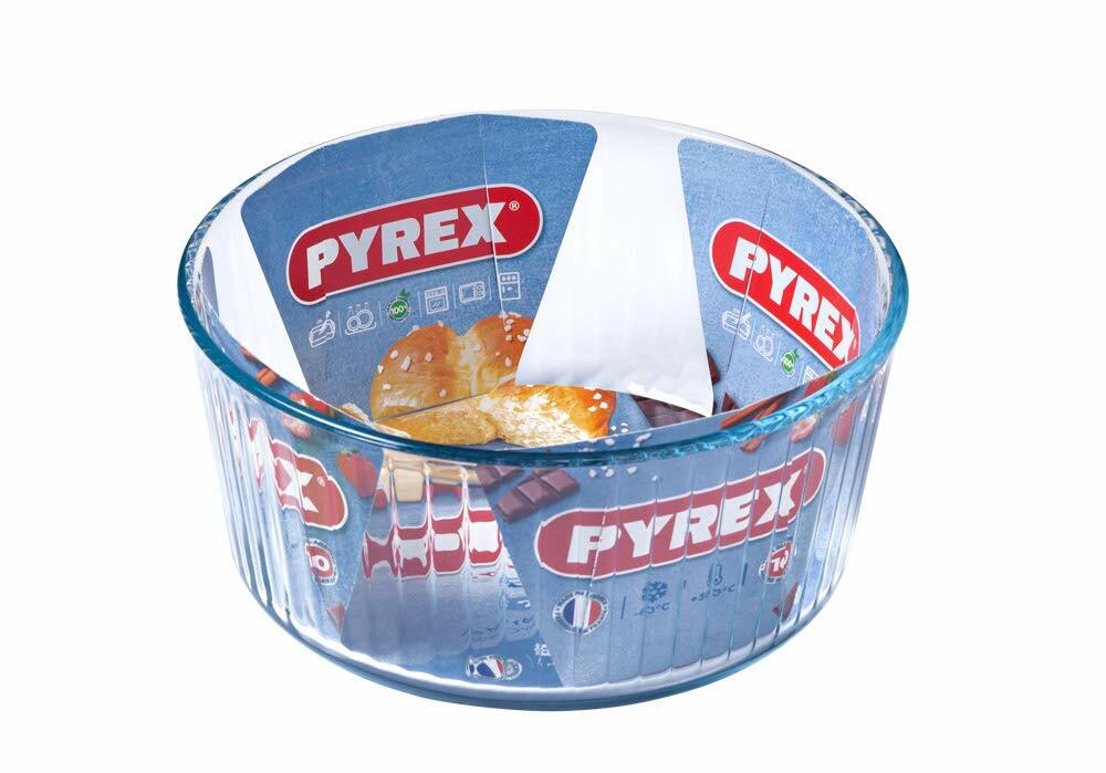PYREX Glide Stampo Per Torte 25 Cm – Antiaderente Senza PFAS, Manico XL, Distribuzione Omogenea Del Calore, Lavabile In Lavastoviglie