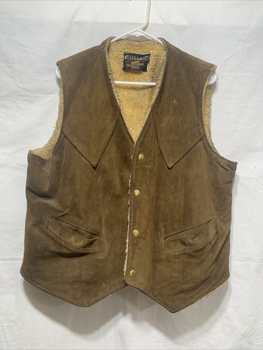 Vintage Sears Western Outdoor Wear Vest 