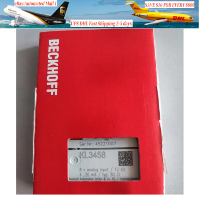 2022 New KL3458 BECKHOFF KL 3458 PLC Module Fast shipping