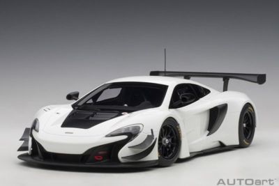 1/18 McLaren / マクラーレン 650S GT3 ホワイト AUTOART McLAREN 650S GT3 WHITE/BLACK ACCENTS 1:18*New! Super Hot